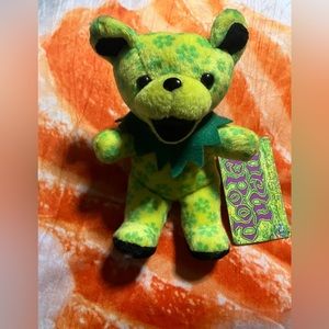 Liquid Blue Grateful Dead Bean Bear Collectible Plush